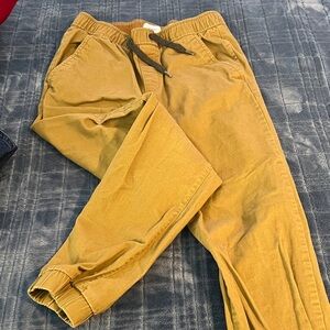 Old Navy Men's Mustard Joggers